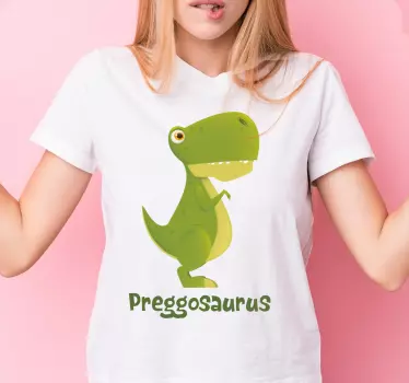Vicces kismama dinoszaurusz vicc baba póló - TenStickers