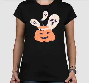 Vidám tök meglepetés halloween pólók - TenStickers
