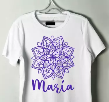 Mandala motívum póló nevekkel - TenStickers