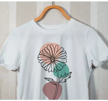 Virágos inspiráció motívum póló - TenStickers