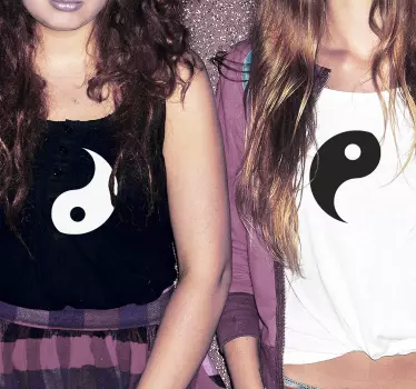 Yin és yang megfelelő ingek pároknak - TenStickers