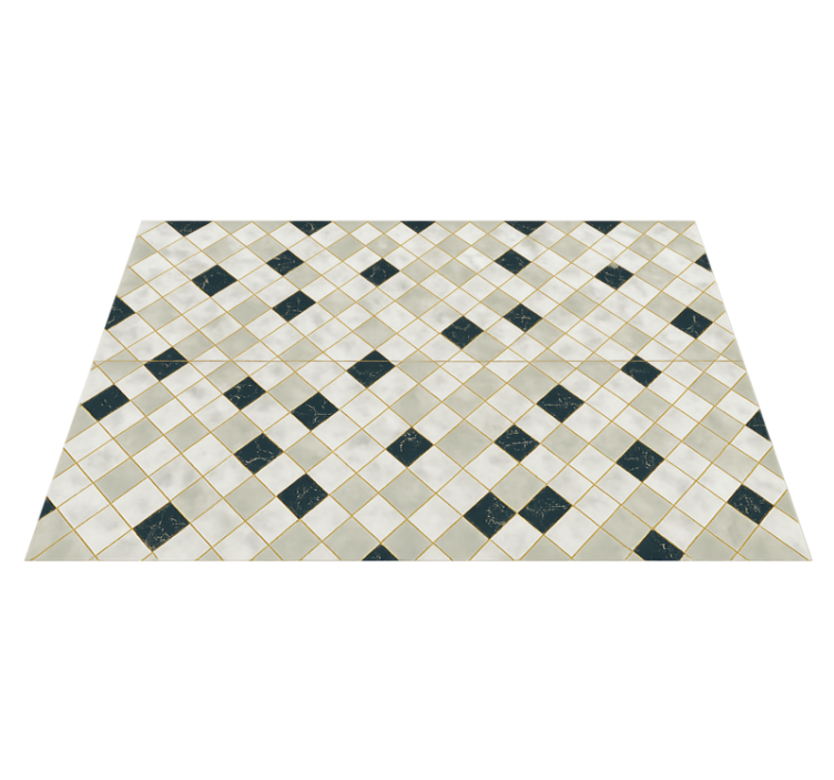 Cementlapok szürke árnyalatai Vinil szőnyeg nappali - TenStickers