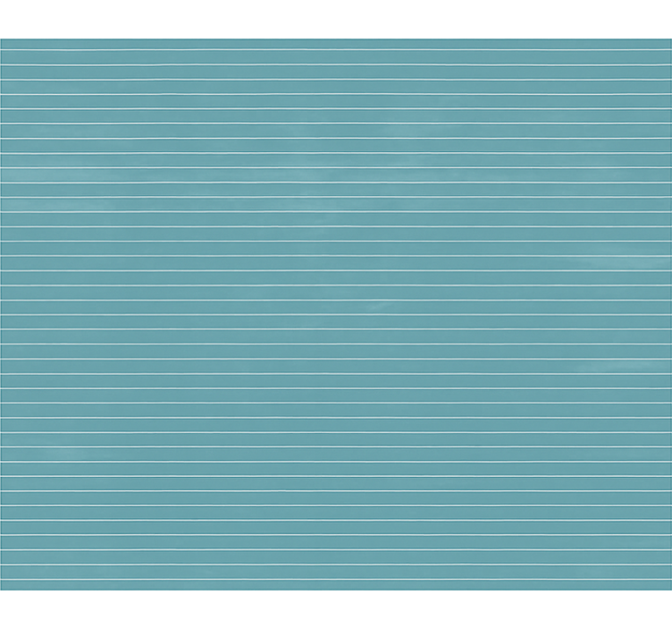 Vízszintes csíkos kialakítás Vinil szőnyeg kék - TenStickers