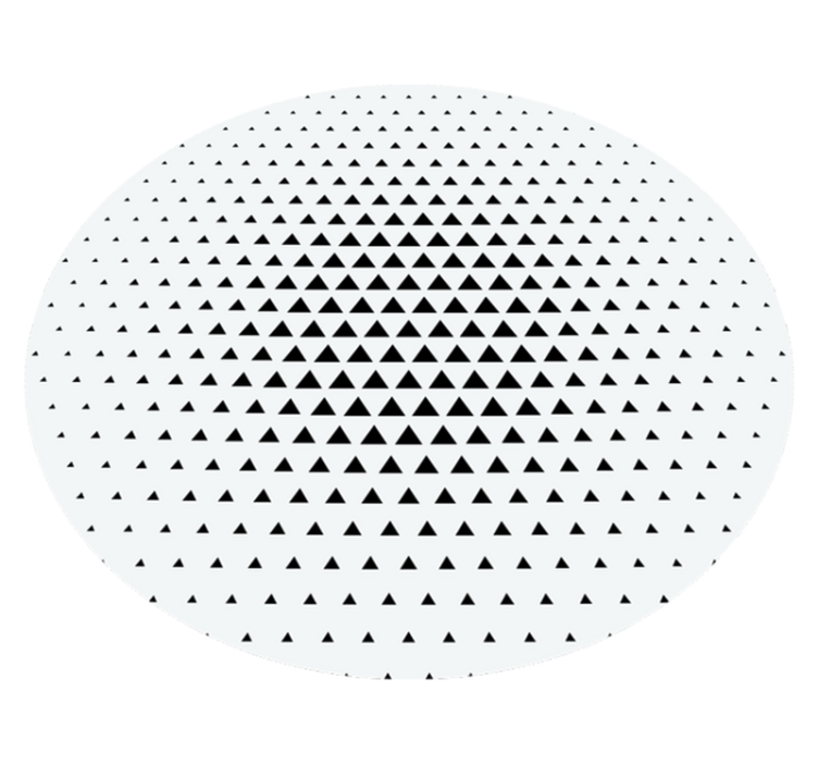 Geometriai háromszög vinil szőnyeg geometriai - TenStickers