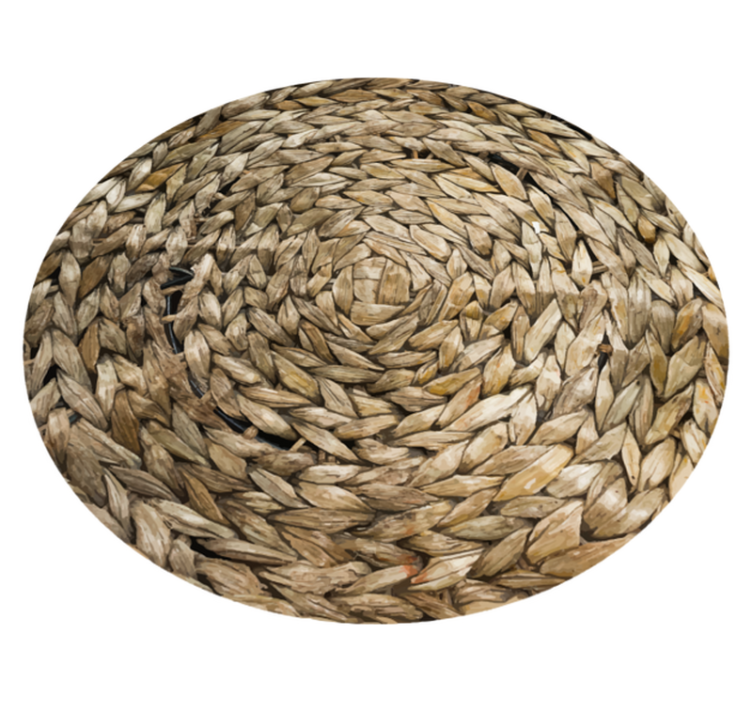 Kötélutánzat vintage vinil szőnyegek - TenStickers