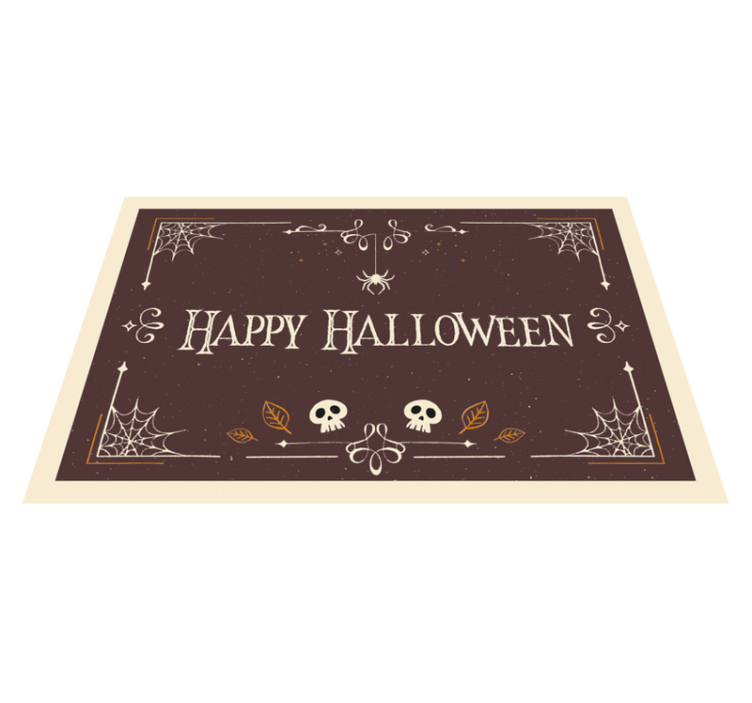 Halloween ünnepi téma vinil szőnyeg halloween - TenStickers