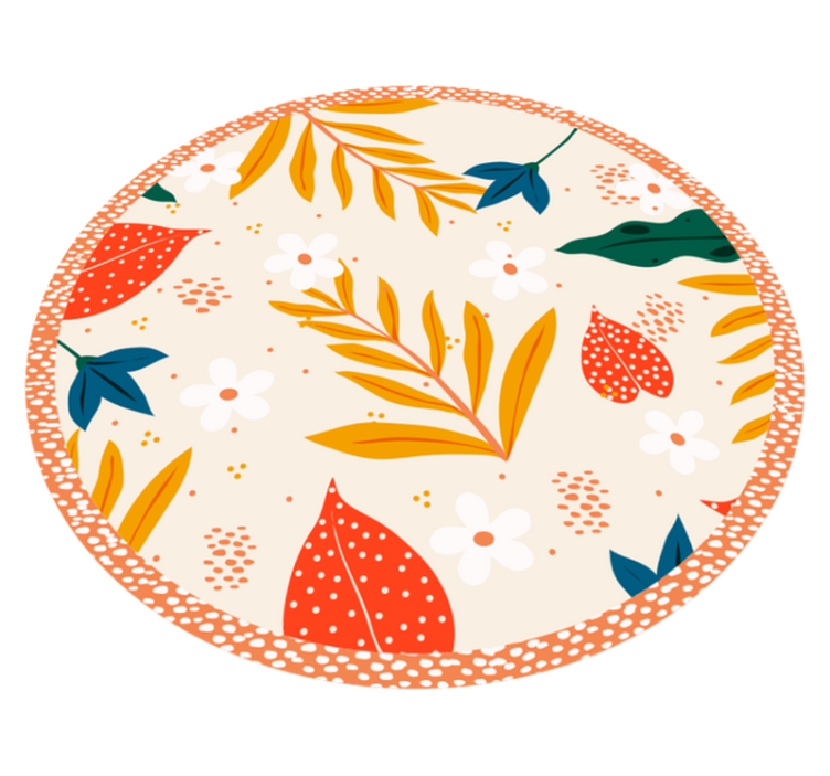 Tavaszi virágok virágos szőnyeg - TenStickers