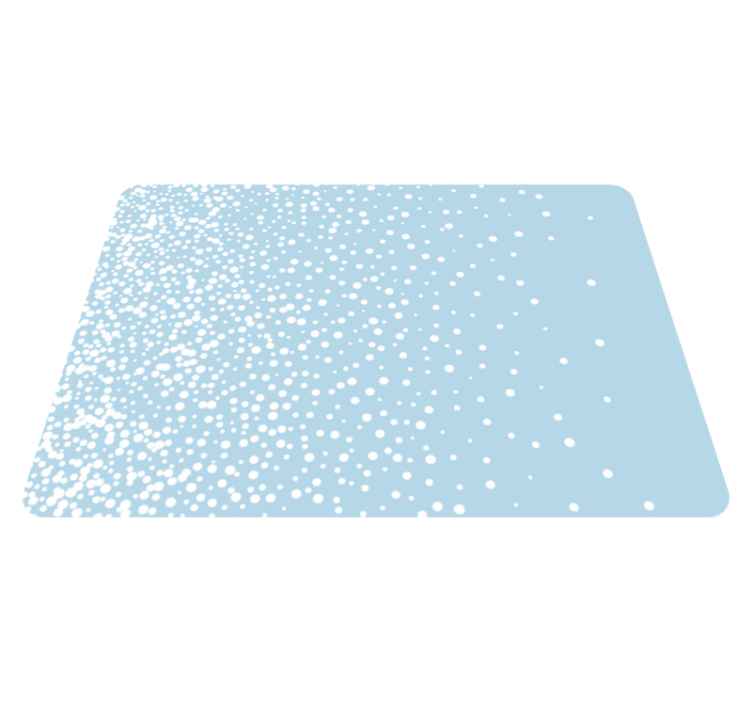 Kis borsó mintás gyerek vinyl szőnyeg - TenStickers