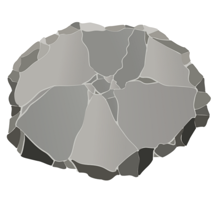 Vinil szőnyeg textúra különböző kövek kő - TenStickers