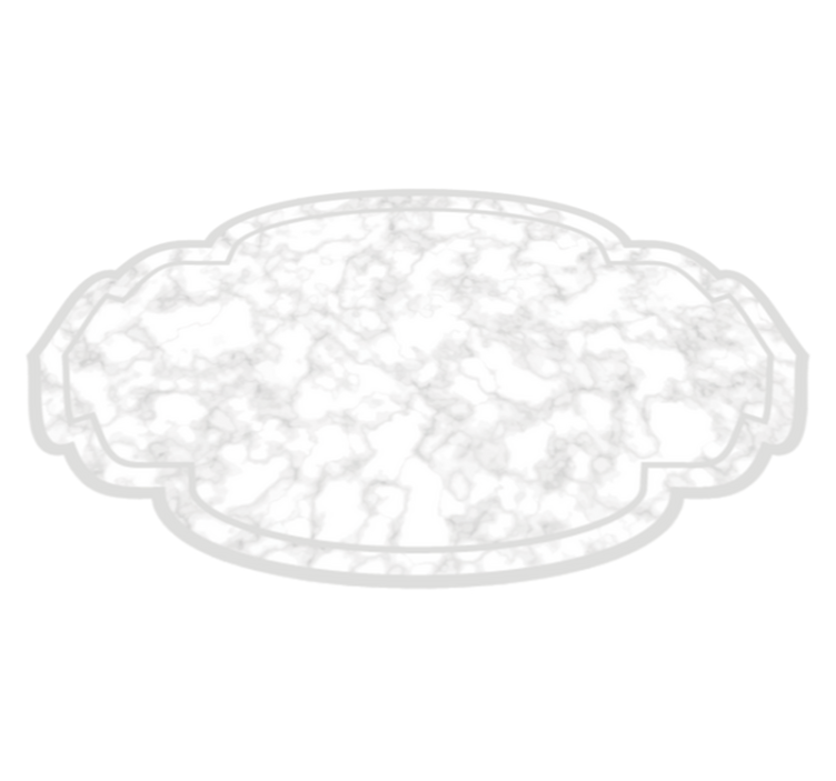 Fehér márvány modern vinil szőnyeg - TenStickers