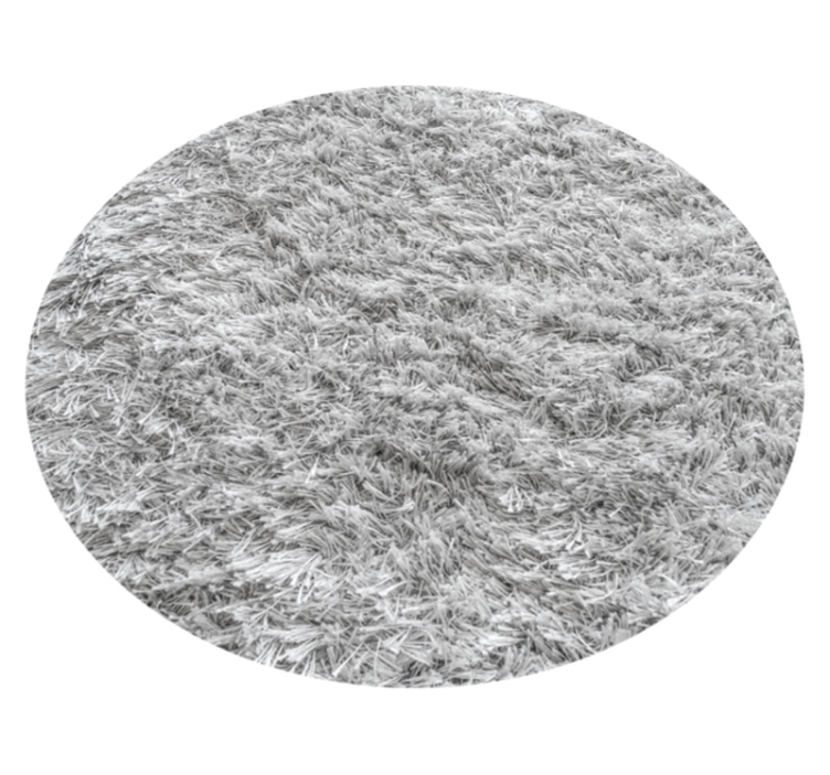 Puha szürke nappali vinil szőnyeg - TenStickers