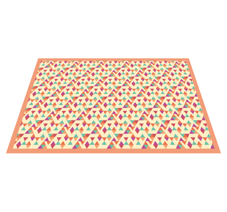 Mozaik mintás futó vinil szőnyeg mozaik - TenStickers