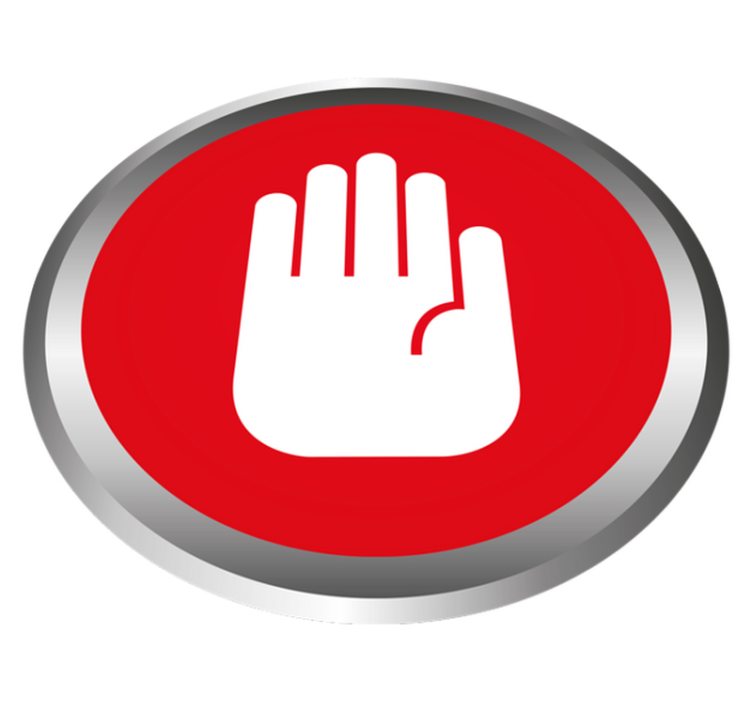 Stoptábla dekoráció Márvány vinil szőnyeg - TenStickers