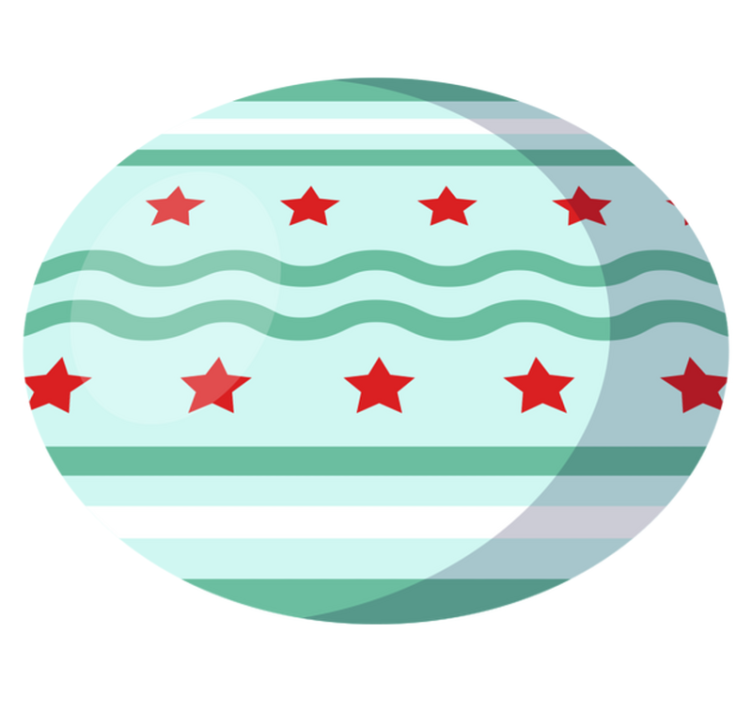 Vízi csillag motívum vinil szőnyeg csillagok - TenStickers