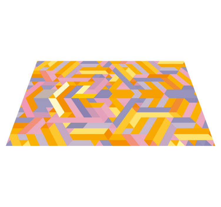 Színes cementkőből készült padlólapok - TenStickers