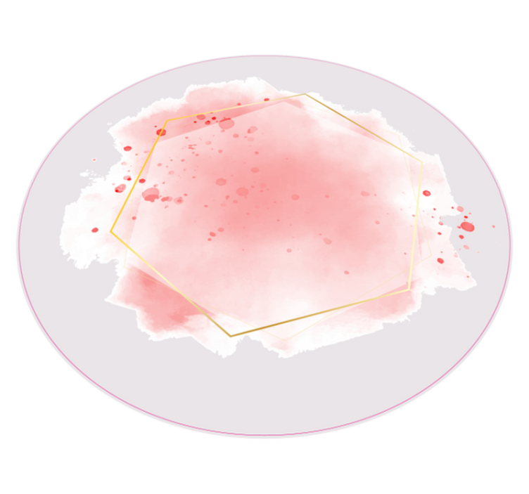 Absztrakt akvarell vinil szőnyeg minimalista - TenStickers