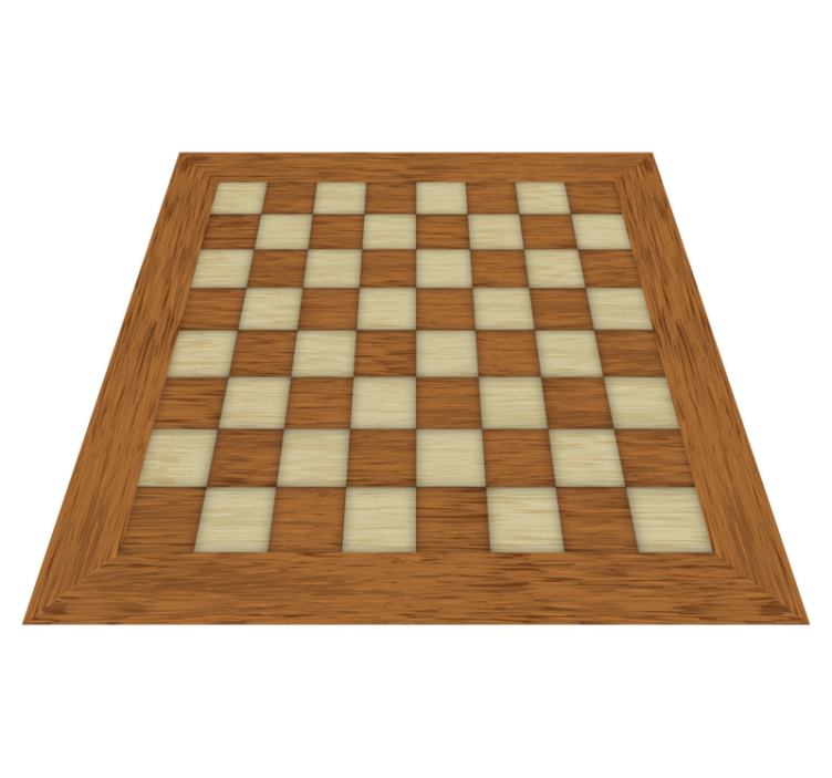 Sakktábla vinil szőnyeg fürdő esetében - TenStickers