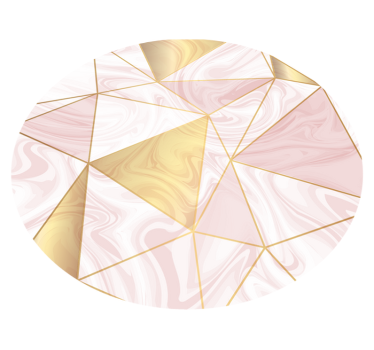 Márvány sokszög mintás vinil szőnyeg otthoni iroda - TenStickers