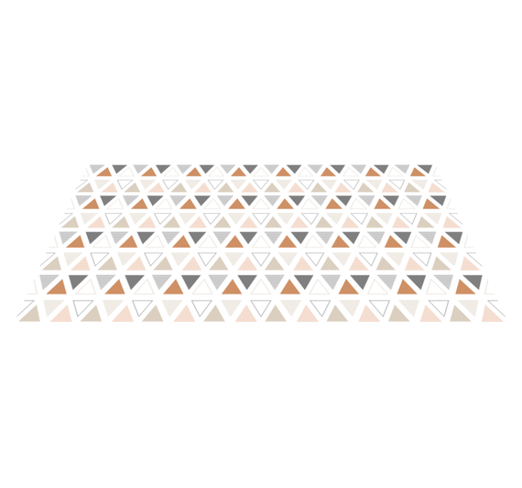 északi háromszög geometriai vinilszőnyegek - TenStickers