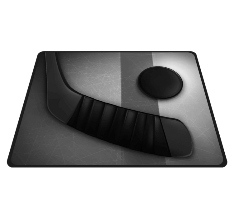 Reális jégkorong játék szőnyeg - TenStickers