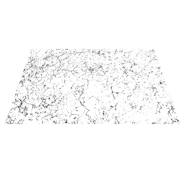 Repedezett fehér felület Márvány vinil szőnyeg - TenStickers