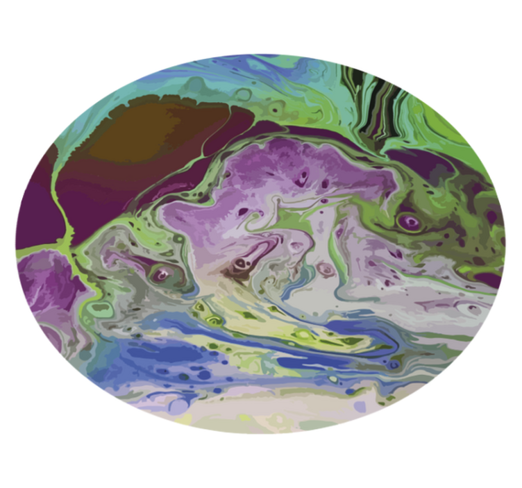 Forgó színminták vinil szőnyeg struktúra - TenStickers