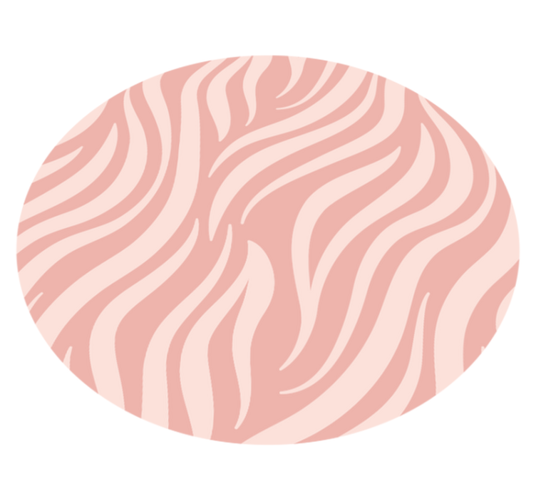 Elegáns zebracsíkok vinil szőnyeg állatnyomat - TenStickers