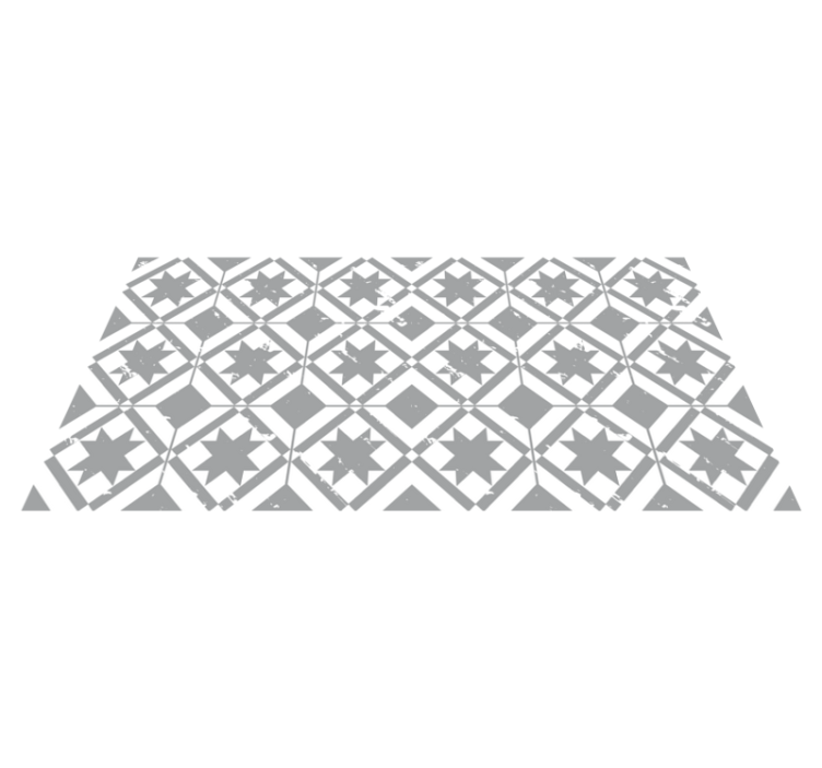 Szürke pantone csempe szőnyeg - TenStickers