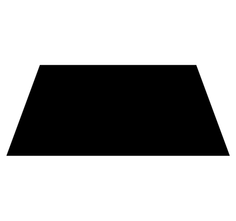 Fekete Vinil szőnyeg nappali - TenStickers