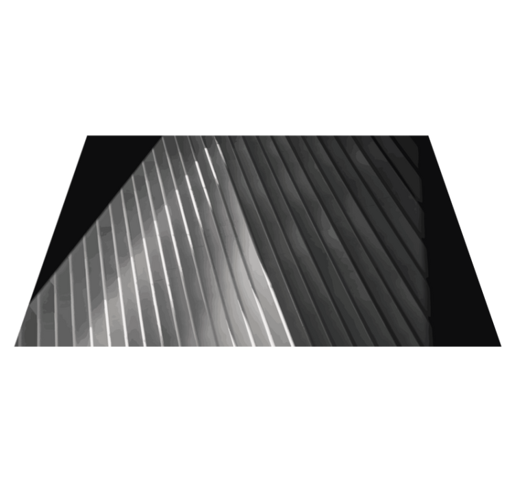 Egyszerű szürke árnyalatú skandináv vinyl szőnyeg - TenStickers