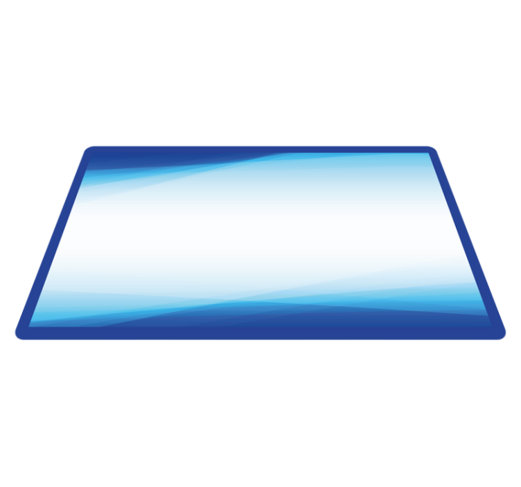 Hűvös színátmenetes keverék vinil szőnyeg minimalista - TenStickers