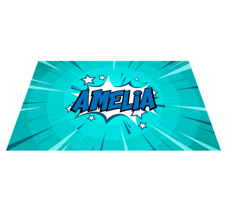 Képregénystílus neve vinil szőnyeg tinik - TenStickers