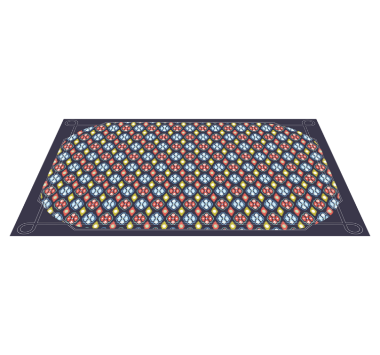 Színes mozaik kompozíció Vinil szőnyeg előszoba - TenStickers