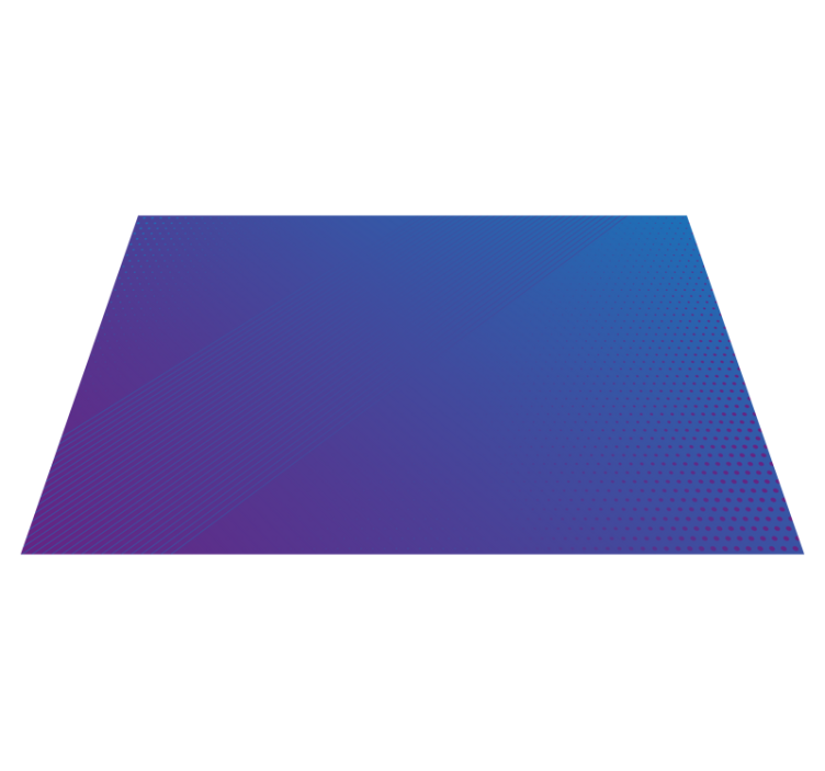 Színátmenetes kék minta vinil szőnyeg modern - TenStickers