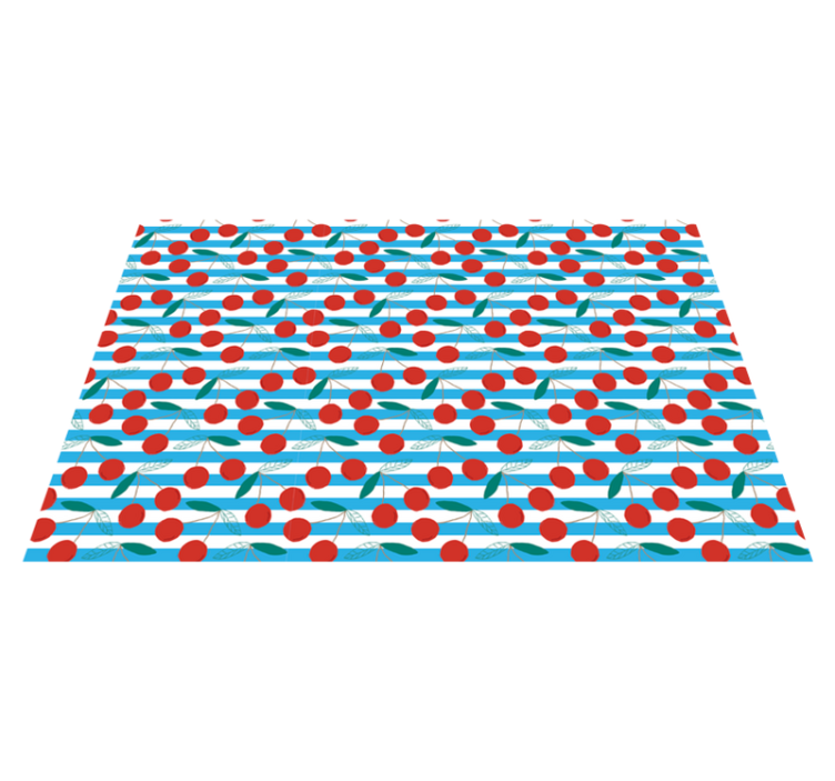 Cseresznyevirág-kiállítás vinil szőnyeg konyha - TenStickers