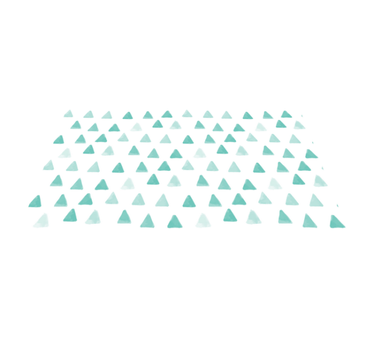 Trianguláris motívumok vinil szőnyeg geometriai - TenStickers