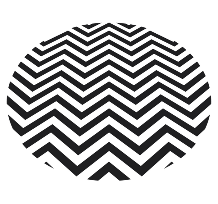 Chevron mintás vinil szőnyeg geometriai - TenStickers