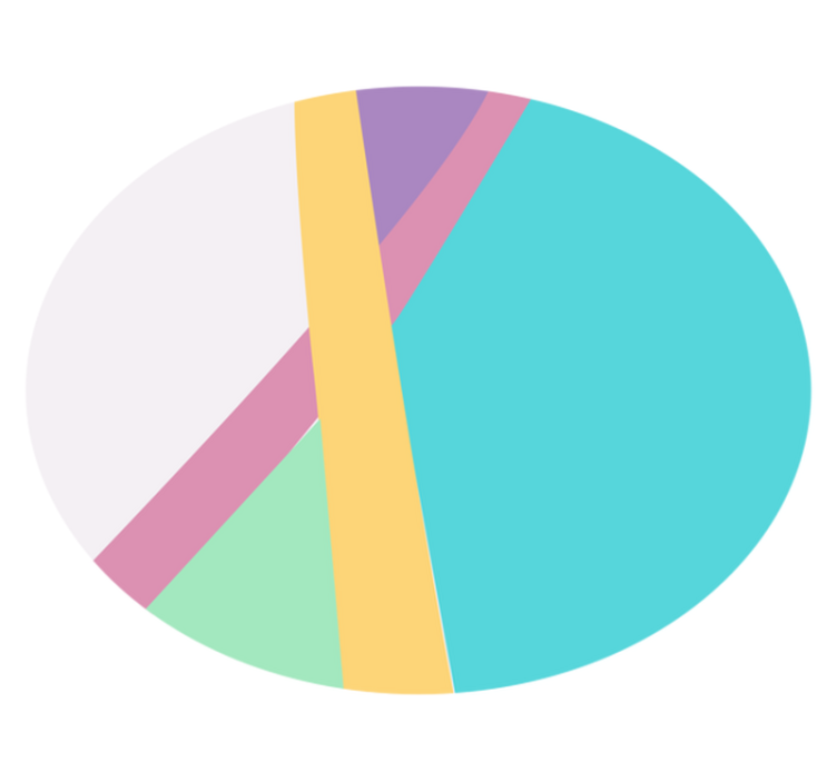 Merész színblokkok vinil szőnyeg minimalista - TenStickers