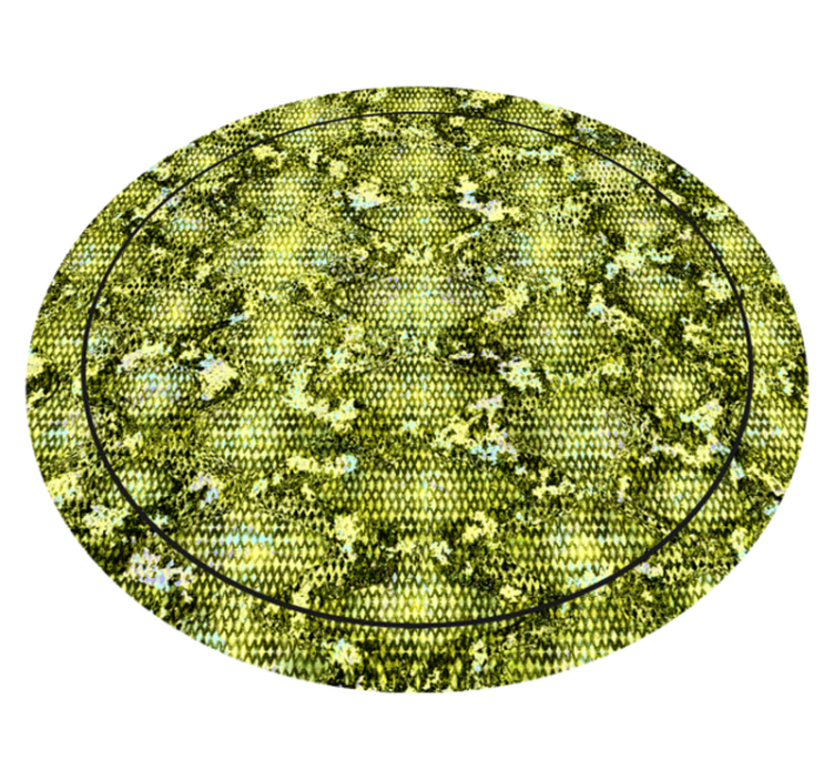 Zöld hüllőbőr vinil szőnyeg állatnyomat - TenStickers