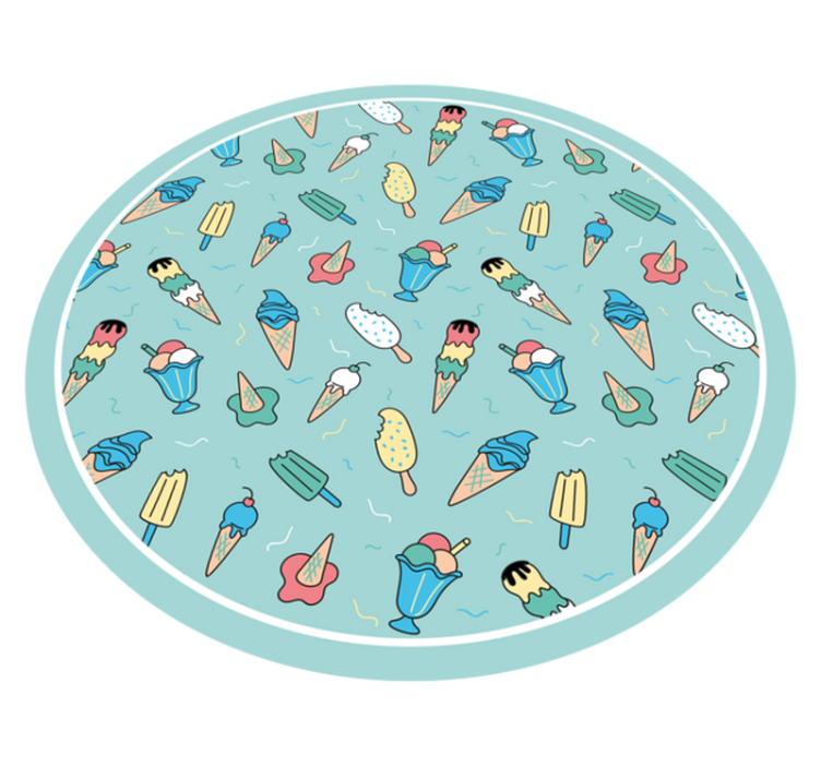 Fagyasztott élvezet öröm vinil szőnyeg mások - TenStickers