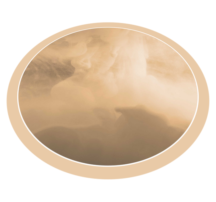 Lágy krémszínű hullámok vinil szőnyeg fürdő esetében - TenStickers