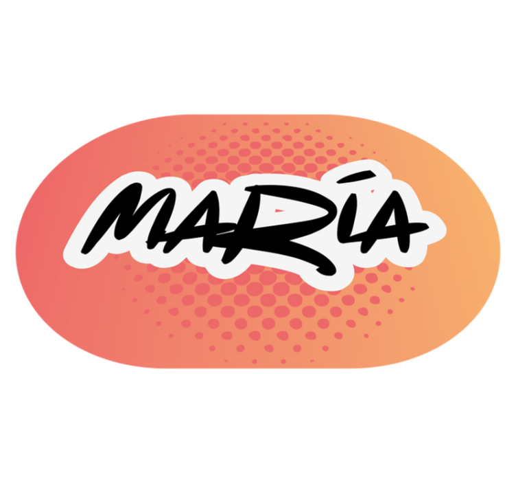 Névtervezés Vinil szőnyeg nevekkel - TenStickers