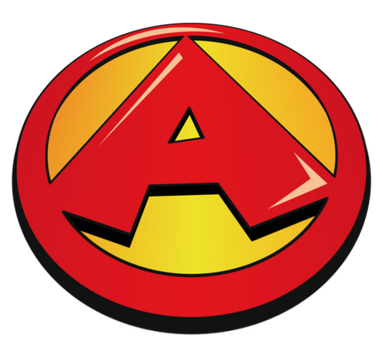 Szuper kezdőbetűs gyerekszőnyeg - TenStickers