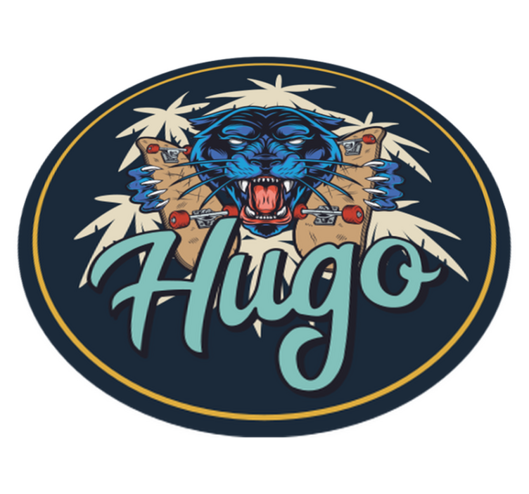 Egyedi párduc állatszőnyeg - TenStickers