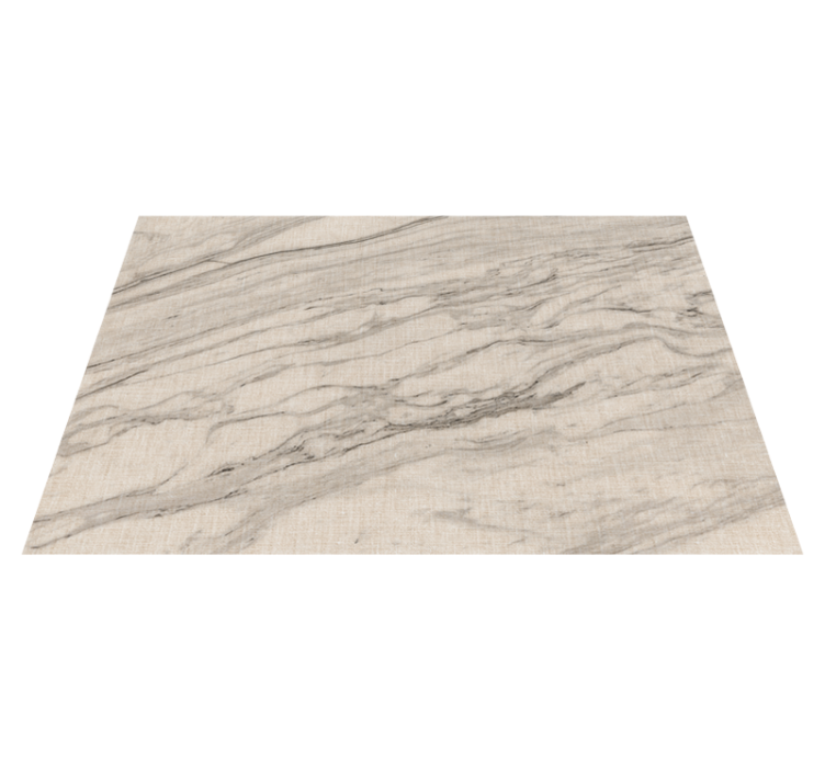 Ivory árnyalatok fekete részletekkel - márvány vinil szőnyeg - TenStickers