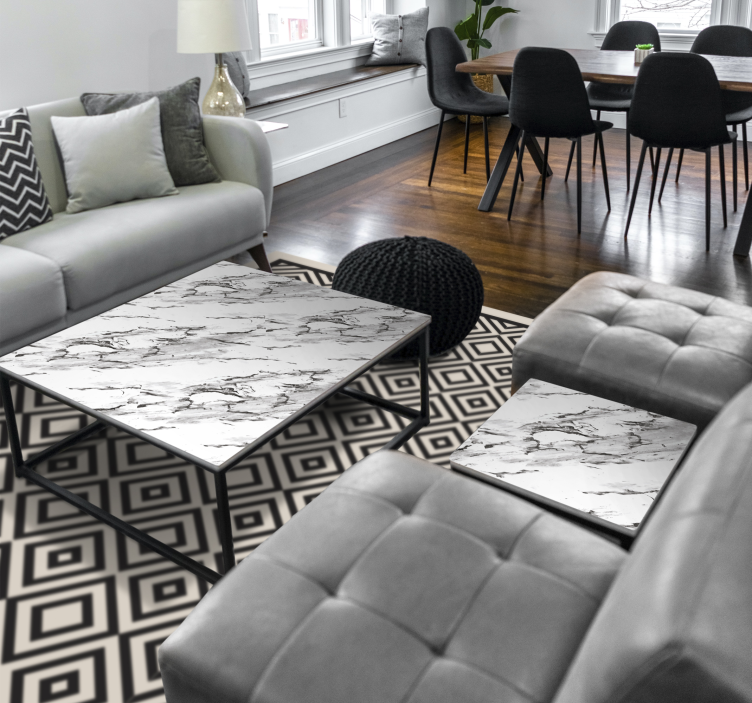 Mozaik terület szőnyeg mozaik padló - TenStickers