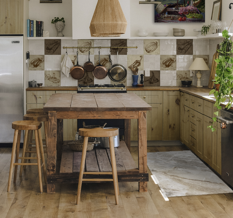 Elegáns kidolgozás Márvány vinil szőnyeg - TenStickers