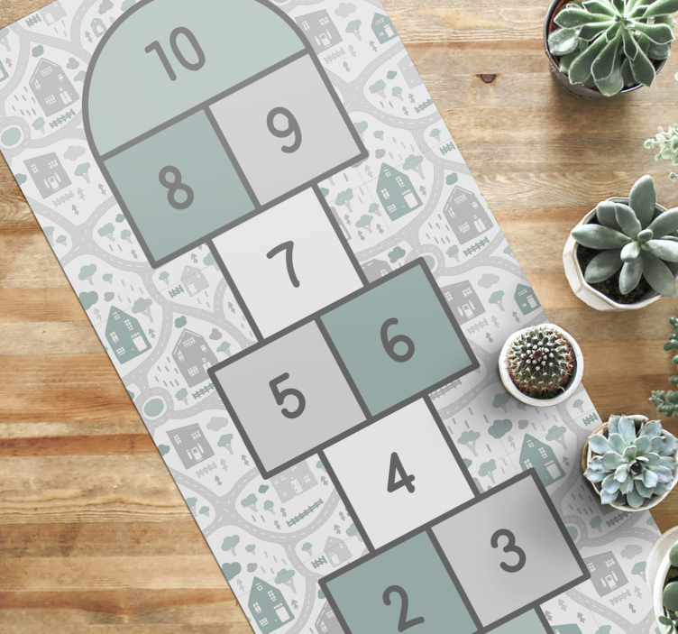 Játszótér tervezés gyerekeknek játék szőnyeg - TenStickers