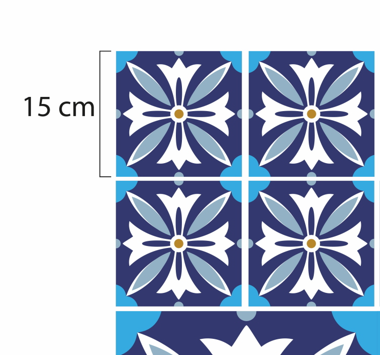 Mozaik helena runner mozaik padlólapok - TenStickers