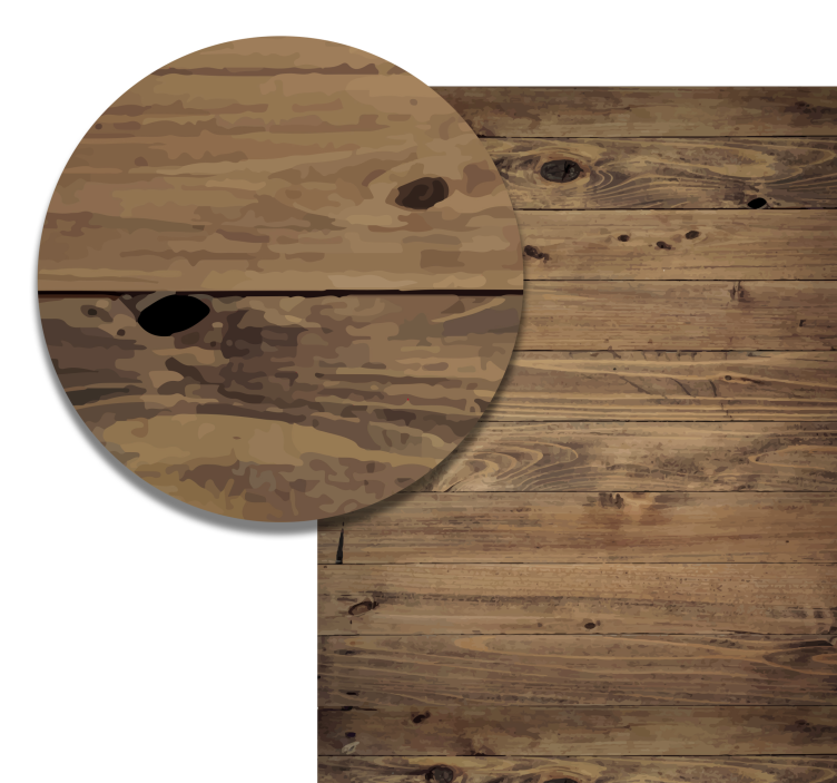 Kopott fa hatású vinilszőnyeg - TenStickers